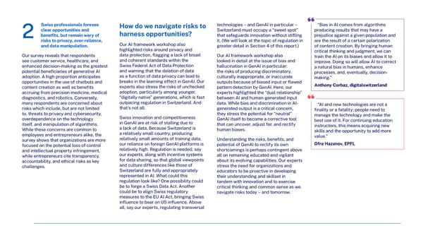 Charting the future: Switzerland's path to generative AI leadership in 2024 - Page 10